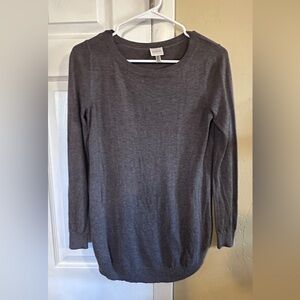 Cupio Charcoal Knit Top